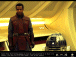 Captain Panaka(Hugh Quarshie) prepares to prsent R2 to the Queen in her  chamber